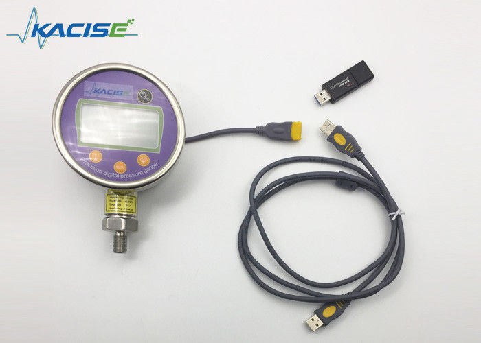 4. 2V リチャージ可能なリチウム電池で 0.6Kg の圧力重量のためのデジタル水圧計とデータロガー