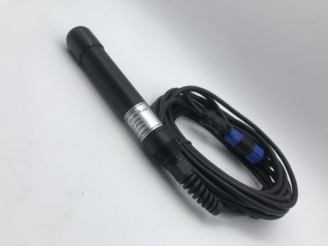 自動温度補償付き,電解液を必要としない,RS485出力を持つ,フラウレセンスの溶解酸素センサー