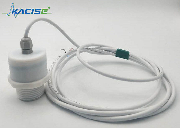 高精度レベル測定のためのIP68保護付き100kHz24VPVDF超音波トランスデューサーセンサー