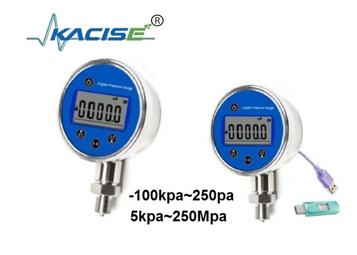 電池式のIP66精密圧力センサーのデジタル貯蔵の圧力計