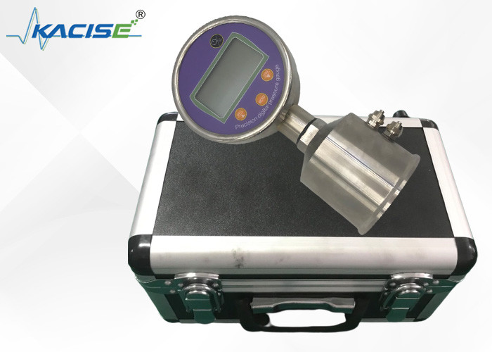 IP66貯蔵水精密圧力センサーLCDデジタルの油圧のゲージ