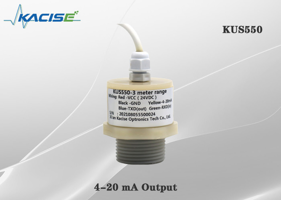4 - 20ma 軽量超音波レベルメーター KUS550 保護クラスIP68