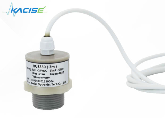 3m 5V PTFE 水位センサー RS485 防水超音波水位センサー